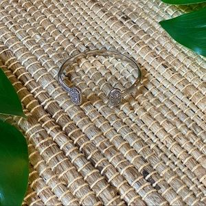 Kendra Scott Silver & Druzzy Bracelet